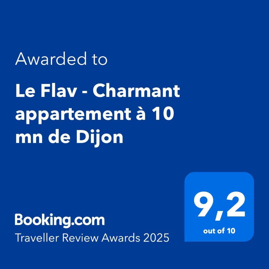 Le Flav - Charmant Appartement A 10 Mn De Dijon Flavignerot Buitenkant foto